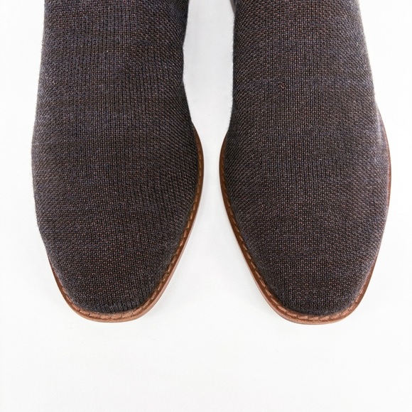 ROTHY'S | The Merino Wool Chelsea Ankle Boot in Cocoa Brown | Sz 7.5 - Picture 10 of 15